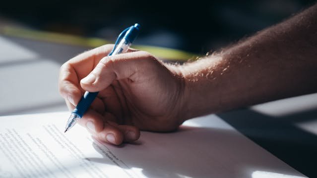 Podanie o zmianę stanowiska pracy na niższe lub wyższe